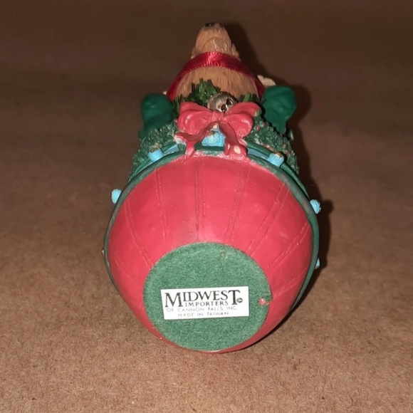 Midwest Elf Riding Reindeer Christmas Figure Decor - Picture 7 of 10